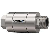SYDROS Filtre anti-calcaire pour douche - 1,27 cm en acier inoxydable, sans | Réduit les dépôts de calcaire jusqu'à 90 %, fonctionne sans entretien et atteint son effet complet après environ 14 jours