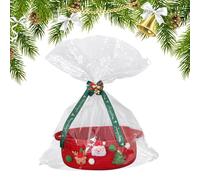Syengery Panier De Noël - Corbeille Cadeau Fêtes,Décoration Coffret Cadeaux pour Anniversaire Fête Célébration Maison Mixte