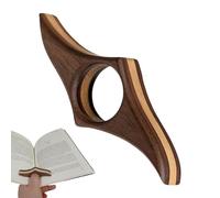 Syengery Support de page de livre de pouce, supports de page pour la lecture,Marque-page ergonomique pour garder le livre ouvert | Porte-page rhombique, accessoires de lecture portables pour les