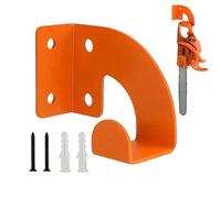 Syengery Support Mural Pour Porte-Tronçonneuse | Organisateur Gain De Place,Support Mural Pour Tronçonneuse - Pour Câbles Tuyaux Pelles Atelier Garage Jardin