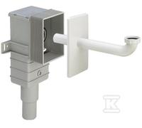 SYF.PODTYNK. PLASTIQUE BLANC PLAQUE CACHE 553760