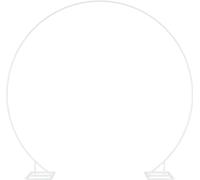 SYFAX™ Arc de mariage Blanc 220 x 45 x 200 cm Acier