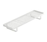 Syglawnd Étagère de radiateur Flottante en Bois de 21, 65 x 5, 91 Pouces pour Le Couloir la Chambre à Coucher du Salon, Blanche, sans perçage, étagères chauffantes Modernes