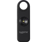 Sygonix Alarme de poche Black avec LED 130 dB SY-7187884