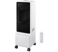 Sygonix Refroidisseur d'air 50 W (L x l x H) 272 x 270 x 942 mm blanc avec télécommande, oscillant, minuteur, affichage