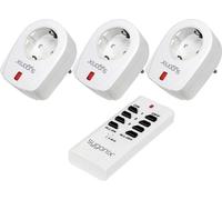 Sygonix RSL Set de prises radio Connecteur intermédiaire Puissance de coupure (max.) 2000 W Portée max