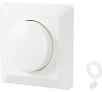 Sygonix SY-4697882 Variateur rotatif Adapté pour ampoule: Lampe halogène, Lampe LED, Ampoule électrique