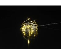 Sygonix SY-4722046 Mini guirlande lumineuse pour l'intérieur à pile(s) Nombre de lumière 20 LED blanc chaud Longueur éclairée