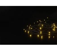Sygonix SY-4722050 Guirlande lumineuse en épi pour l'intérieur/extérieur sur secteur Nombre de lumière 80 LED blanc chaud