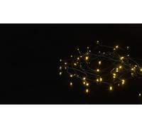 Sygonix SY-4722054 Guirlande lumineuse en épi pour lintérieur/extérieur sur secteur Nombre de lumière 200 LED blanc chaud Longueur éclairée: 39.85 m