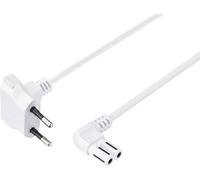 Sygonix SY-5043434 alimentation Cordon électrique blanc 1.50 m