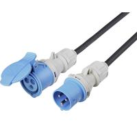 Sygonix SY-5244052 alimentation Rallonge 16 A noir 10 m H07RN-F 3G 2,5 mm² résistant aux intempéries, adapté pour une utilisation