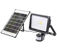 Sygonix SY-5461110 Spot solaire avec détecteur de mouvements 30 W Couleur d'éclairage (ampoule LED): blanc neutre