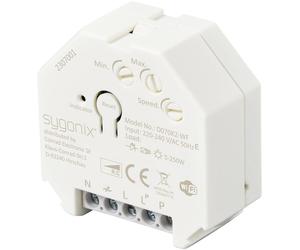 Sygonix SY-5775566 Variateur encastré Adapté pour ampoule: Lampe LED, Ampoule électrique, Lampe halogène blanc