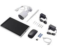 Sygonix SY-6330458 Kit caméra de surveillance sans fil 8 canaux avec 2 caméras 1920 x 1080 pixels 2.4 GHz