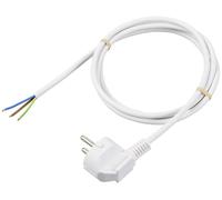 Sygonix SY-6408152 alimentation Cordon électrique blanc 1.50 m