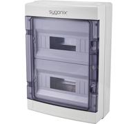 Sygonix SY-6696060 Coffret de distribution montage en saillie Nombre de divisions = 24 Nbr de rangées = 2 Contenu 1 pc(s)