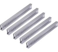 Sygonix SY-6801166 Goulotte de câblage (L x l x H) 2000 x 25 x 60 mm 5 pc(s) gris