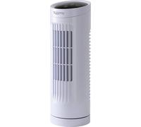Sygonix Ventilateur colonne 20 W (Ø x H) 111 mm x 328 mm blanc minuteur, oscillant, témoin de contrôle LED