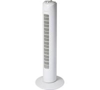 Sygonix Ventilateur colonne 50 W (Ø x H) 270 mm x 805 mm blanc oscillant, minuteur