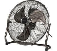 Sygonix Ventilateur de sol Ventilateur noir 120 W Métal 45cm Aluminium838
