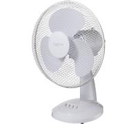 Sygonix Ventilateur de table Ventilateur blanc 40 W 237mm X 460mm fonction rotative