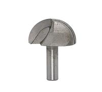 SYJY-SHOP 1pcs 1/2 "1/4" Shank Round Nose Cove Coffe Boîte de routeur Double Flûte Rond Roy à rainure Rond pour Le carbure de tungstène Endmill (Cutting Edge Length : 1222)