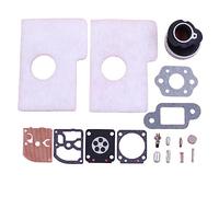 SYLALE Adefol Kit de Reconstruction de réparation de carburateur de collecteur d'admission for Stihl MS180 MS170 018 017 MS 180 170 pièce de tronçonneuse Joint Filtre à Air