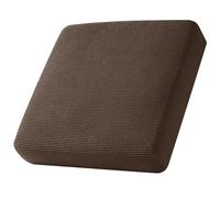 SYLC Housse Coussin Canapé, Extensible Housse Assise Canapé Siège, Antidérapant Housse Banquette Camping Car/Caravane, Protege Coussin Individuel (Café, Grande 1 Place)