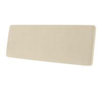 SYLC Housse Coussin Canapé, Extensible Housse Assise Canapé Siège, Antidérapant Housse Banquette Camping Car/Caravane, Protege Coussin Individuel (Beige, Dossier)