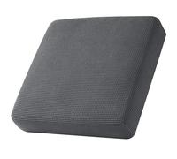 SYLC Housse Coussin Canapé, Extensible Housse Assise Canapé Siège, Antidérapant Housse Banquette Camping Car/Caravane, Protege Coussin Individuel (Gris Moyen, Petit siège 1 Place)
