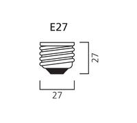 Sylvania ampoule LED E27 A60 blanc chaud