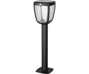 Sylvania Gizmo Solar Bollard Lantern, éclairage extérieur au sol, noir, acrylonitrile-butadiène-styrène (ABS), aluminium, IP54, garage, III