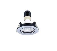 SYLVANIA Spot Led Encastrable - Spot Led - Spot Encastrable Led - Spot Led interieur encastrable - Led Spot - Led Encastrable Plafond - Lot de 3 Spots GU10 IP20 345lm 4000 K gris