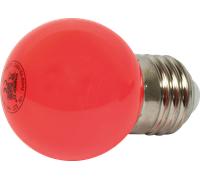 SYN 124273 - Ampoule LED E27, 1 W, rouge