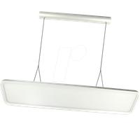 SYN 149506 - Panneau suspendu pour plafond, 60 W, 5 750 lm, 4 100 K, carré, b
