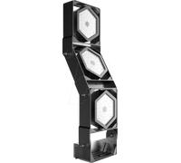 SYN 156755 - Projecteur LED, 300 W, 42 000 lm, 5 700 K, noir, IP67