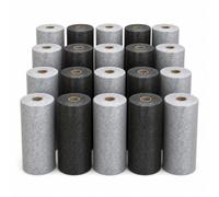 SYNTHAIETIK Géotextile 150 g/m² - Lot de 20 Rouleaux 1,5 x 25 m - 750 m² pour Grand Chantier