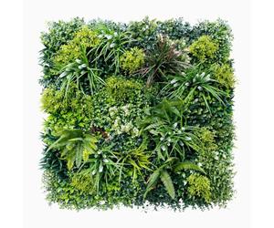 SYNTHAIETIK Lot de 5 Murs Végétaux Artificiels Luxury Envie de Donner Une Nouvelle Vie à Un Mur intérieur ou de sublimer Votre Jardin ? Notre Mur végétal Artificiel “Luxury” est la Solution idéal