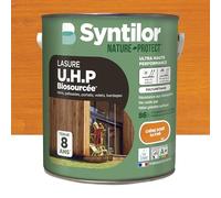 Lasure SYNTILOR U.H.P. biosourcee nature protect 8 ans chêne fonce satiné 5 L