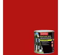 Syntilor - Peinture Bois Microporeuse Rouge Feu RAL 3000 0,5L