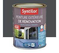 Syntilor - Rénovation Extérieure Terrasses, Volets, Portails Tenue 8 ans* Gris Anthracite 0,75L