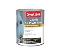 Syntilor - Vernis De Protection Toutes Peintures Murales Incolore Satiné 1L