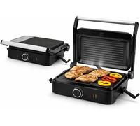 Syntrox SM1000-Toledo, grill de contact électrique de 1000W – Grill de table avec plaques de cuisson antiadhésives – Grill à panini pour la viande, les légumes et les sandwichs – Grill d'intérieur com