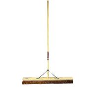 Synx Tools Balais doux - Balais 90 cm - Complet avec tige 160cm - Poils Cocos - Extra large - Balai intérieur