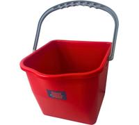 Synx Tools Seau Rouge - Chariot à franges - Nettoyage - 25 litres