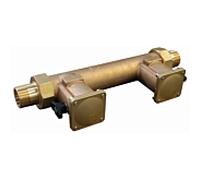 Syr - Sasserath double bride de raccordement 1500.32.000 DN 32, avec obturateurs