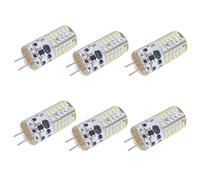 Syrisora Ampoule LED G4 3W 12V AC DC, Culot Bi-broches en Gel de Silice | 12 Mm X 36 Mm, équivalent Halogène 20 W, Durée de Vie de 20 000 Heures, pour éclairage Paysager D'armoire de Camping-car