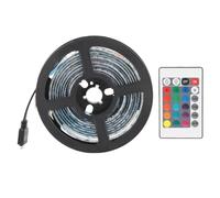 Syrisora Bande Lumineuse LED USB, 16 Couleurs, 4 Modes RVB Changeant de Couleur, Rétroéclairage TV Flexible avec Télécommande, pour Vitrine TV, Décoration de Chambre à Coucher (2)