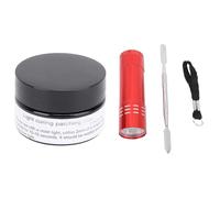 Syrisora Mastic Photopolymérisable, 50 G, Kit de Remplissage de Réparation Adhésif Multi-usages à Pâte Rapide avec Lampe à Polymérisation Avancée pour Modèles D' 3D, Tra